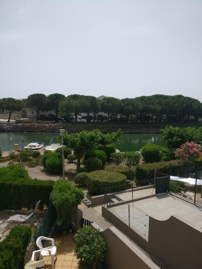 Charmant Appartement Avec Vue Marina Saint-Cyprien  Bagian luar foto